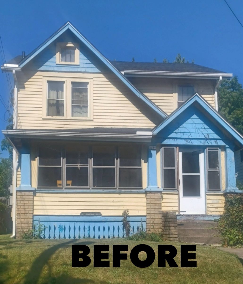 Before - house exterior